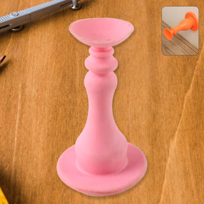 Light pink washing machine door holder and stopper by Wukusy, designed to keep washing machine doors open securely.