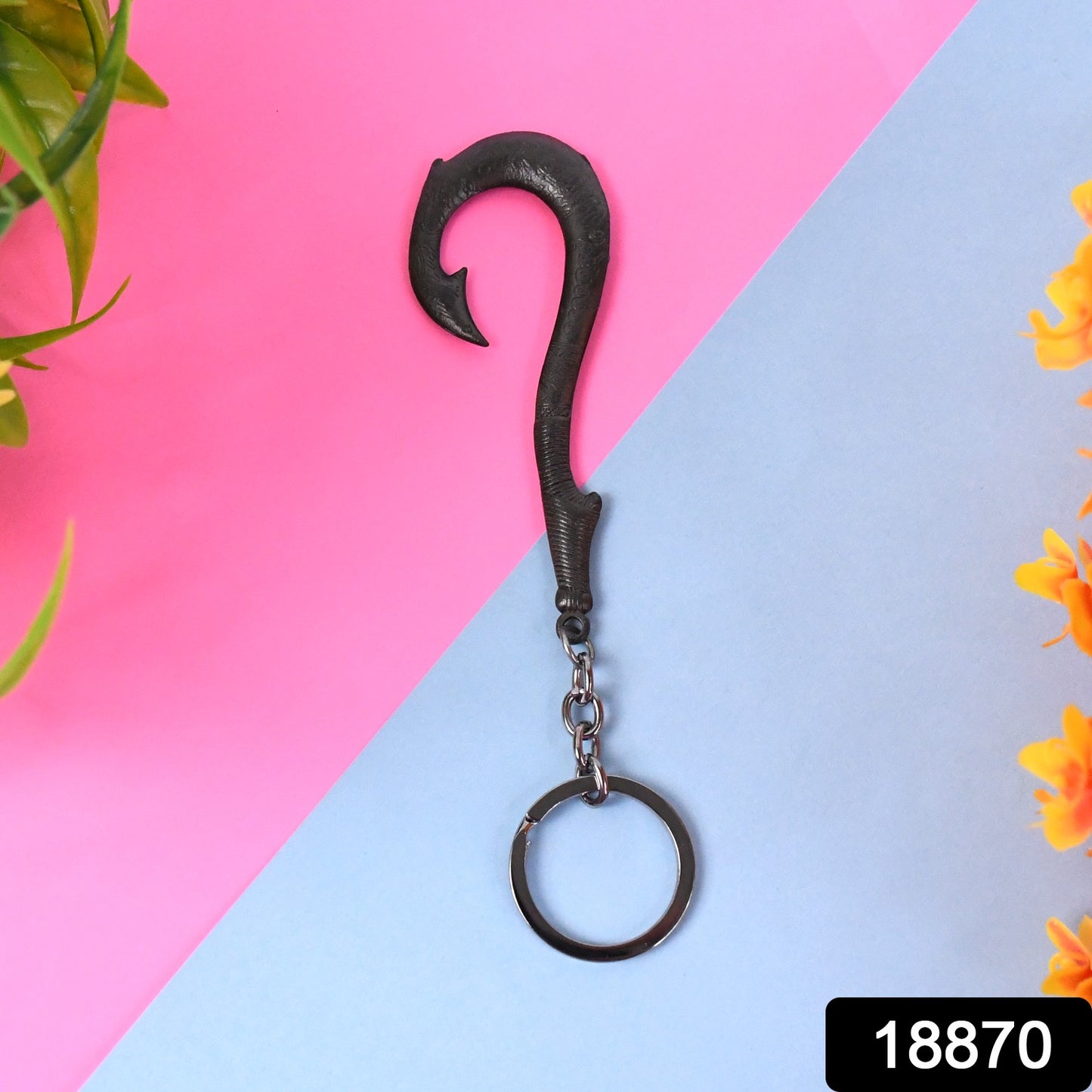 Wukusy metal bottle opener keychain, portable home improvement tool with keyring, ideal for opening bottles on the go.