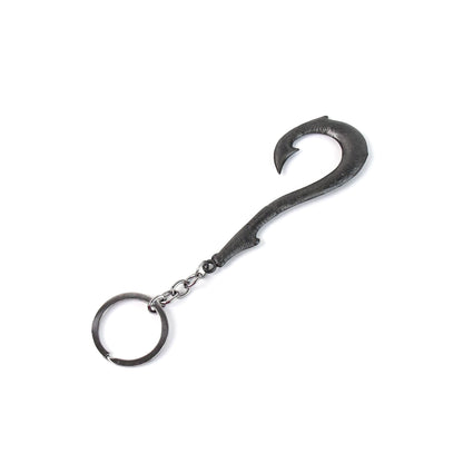 Wukusy metal bottle opener keychain, compact home improvement tool with keyring for easy carrying and daily use