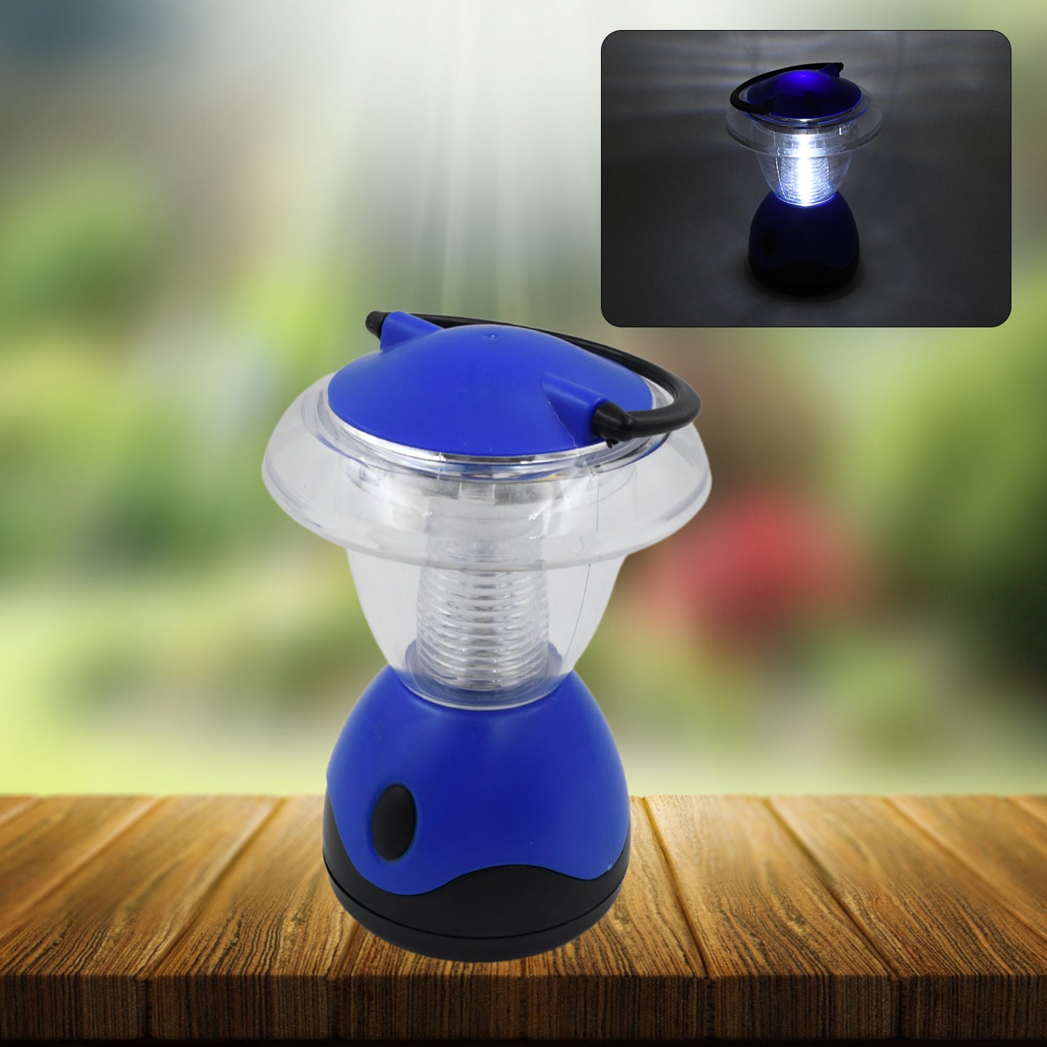 Wukusy mini camping lantern with white LED light, battery-operated, portable home improvement light, batteries not included