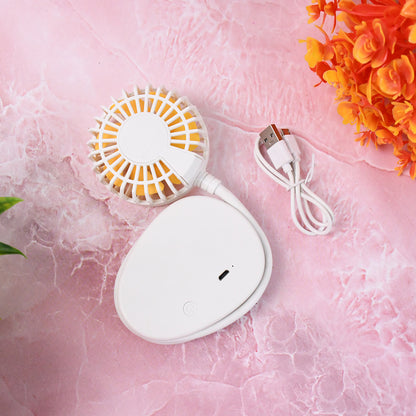 Wukusy mini USB fan, compact portable cooling device for home improvement, shown with blades and USB connector.
