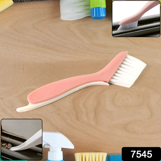 Wukusy 2-in-1 groove cleaning brush with crevice scraper for home improvement, featuring a dual-purpose design for cleaning tight spaces.