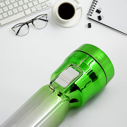 Wukusy multi-functional 3-LED torchlight for home improvement, compact design with multiple lighting modes, black color