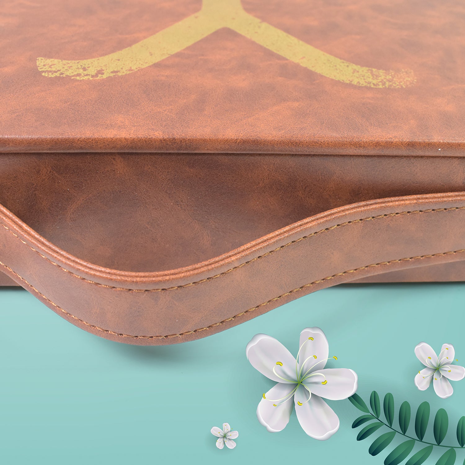 Wukusy leather briefcase for multi-purpose carrying, 30x20 cm, B grade, ideal for home improvement and daily use.