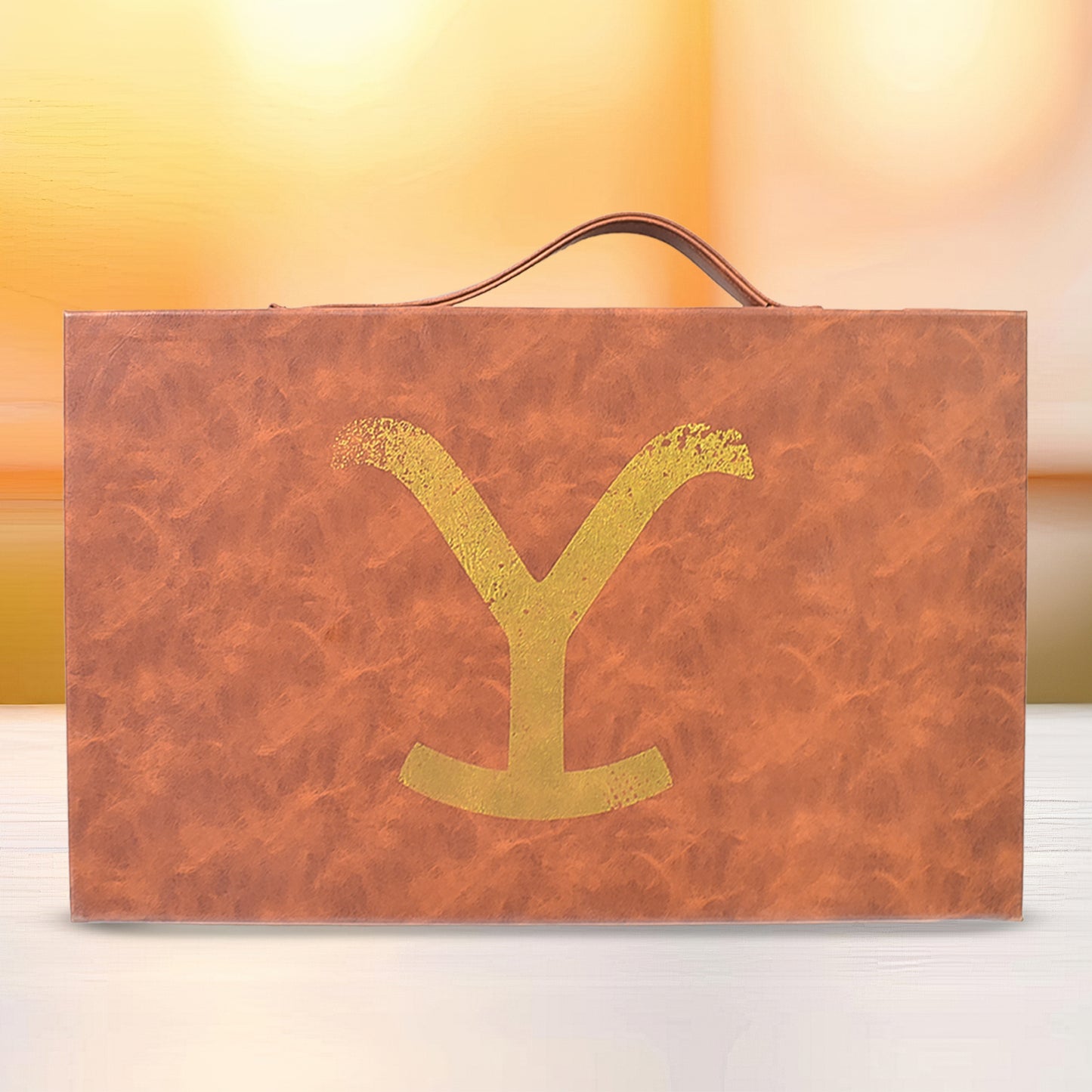 Wukusy leather briefcase for multi-purpose use, 30x20 cm, B-grade, suitable for home improvement and professional carrying needs.
