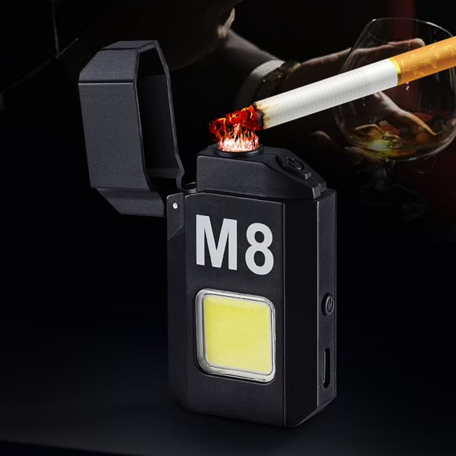 Wukusy multifunctional portable mini high-brightness lighting torch lighter for home improvement use, compact and easy to carry.