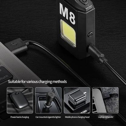 Wukusy multifunctional portable mini high brightness lighting torch lighter for home improvement, compact and easy to use.