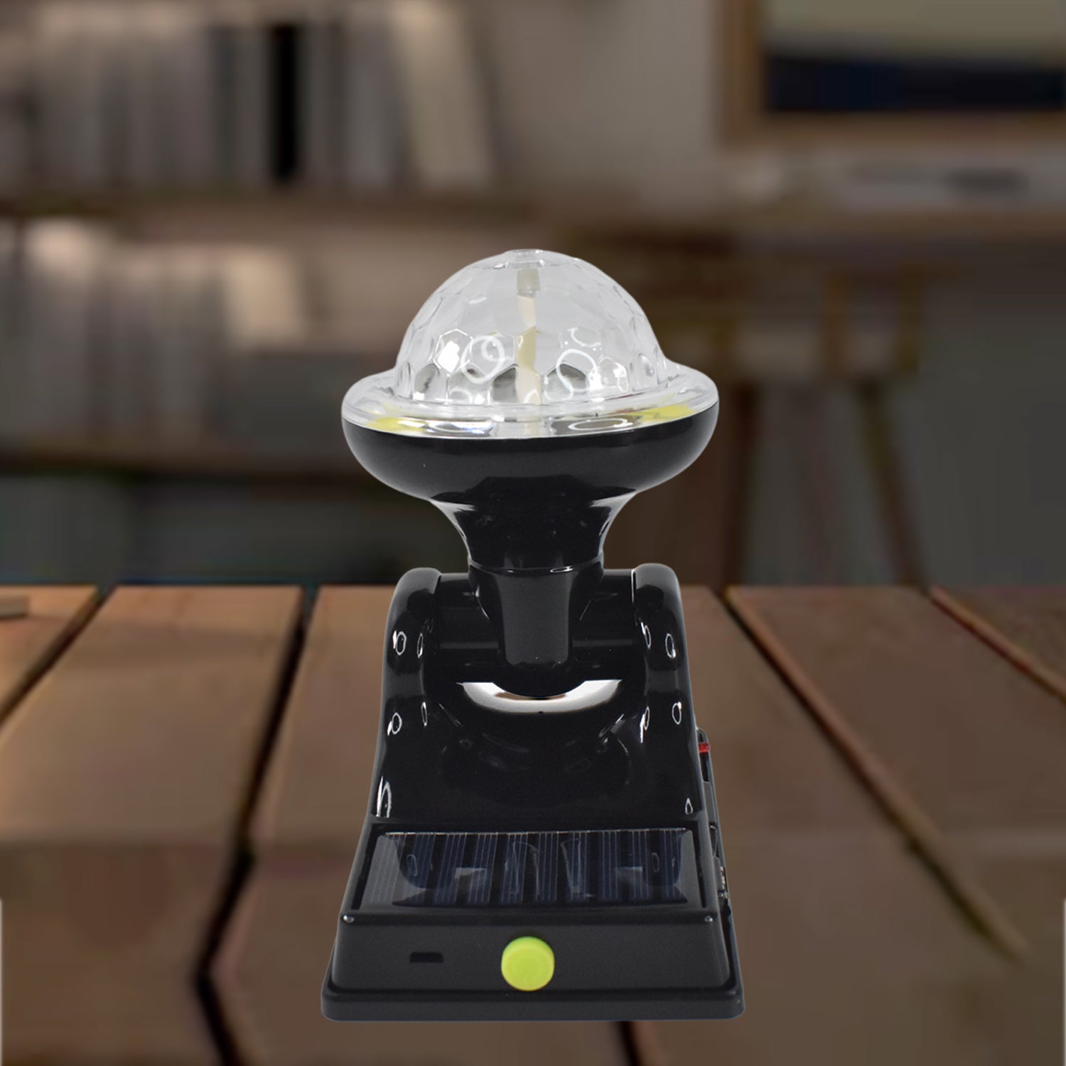 Wukusy multifunctional solar disco party light with two modes, perfect for home improvement or outdoor lighting, 1 piece.