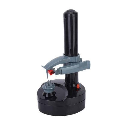 Wukusy electric vegetable and fruit peeler with automatic operation, designed for peeling potatoes and other produce efficiently.