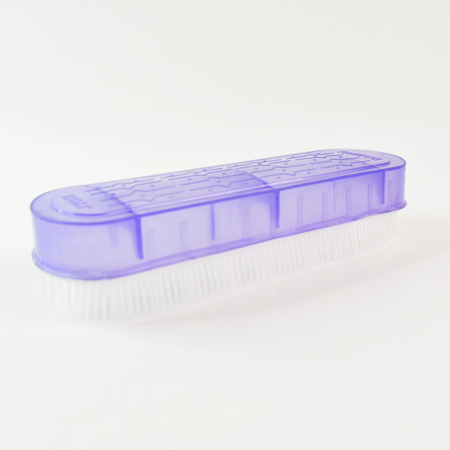Wukusy multipurpose plastic handle laundry brush with sturdy bristles for cleaning clothes and surfaces in home improvement.