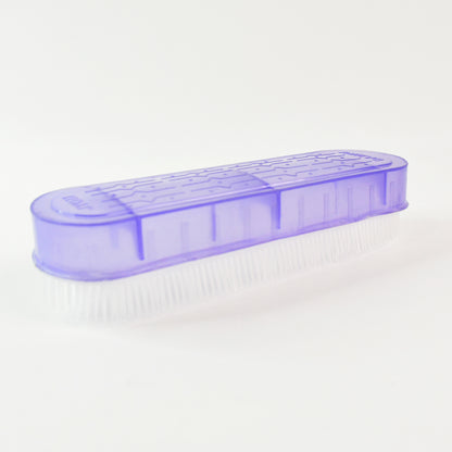 Wukusy multipurpose plastic handle laundry brush with sturdy bristles for cleaning clothes and surfaces in home improvement.