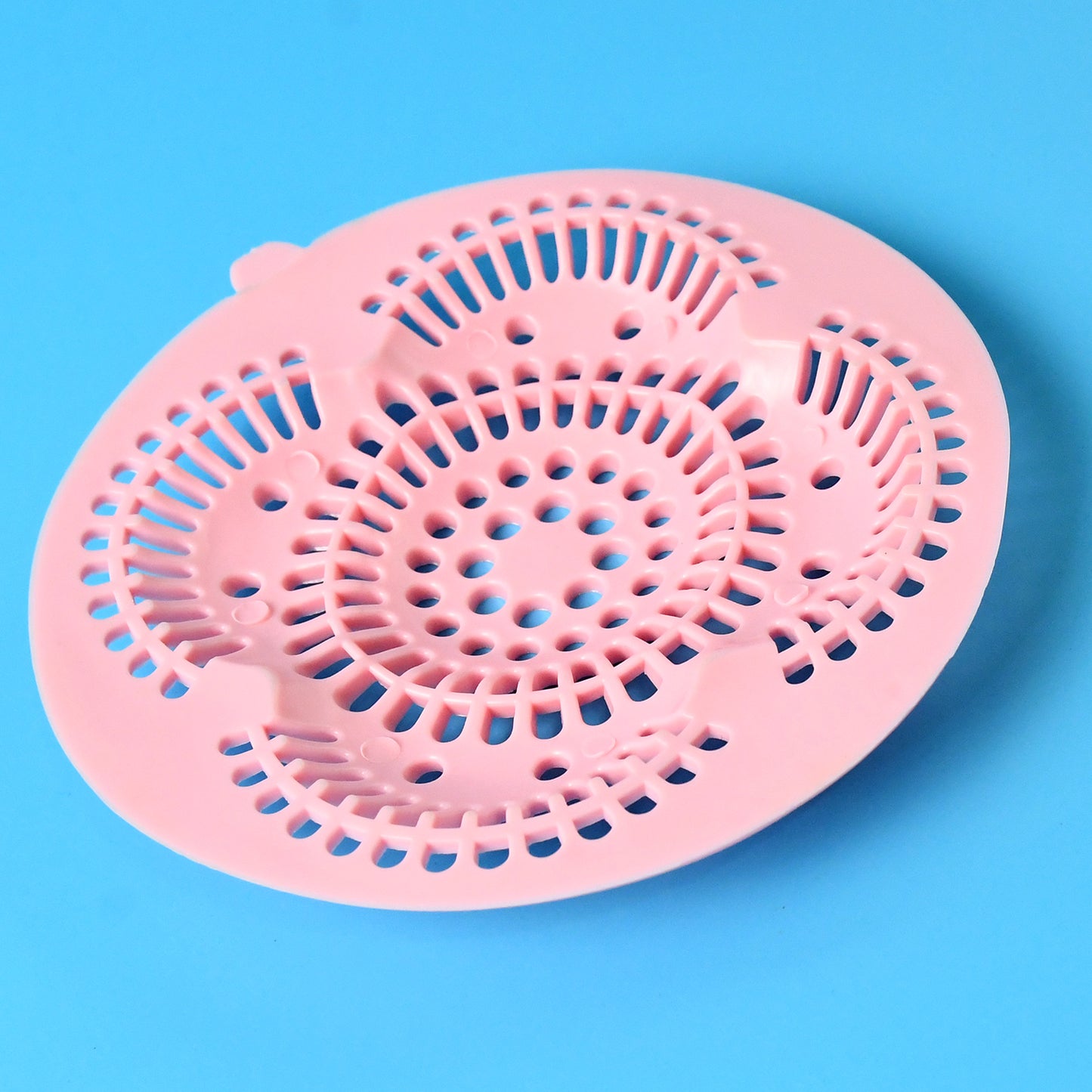 Wukusy silicone sink drain hair catcher and filter cover for home improvement, designed to prevent clogs and catch hair in the drain.