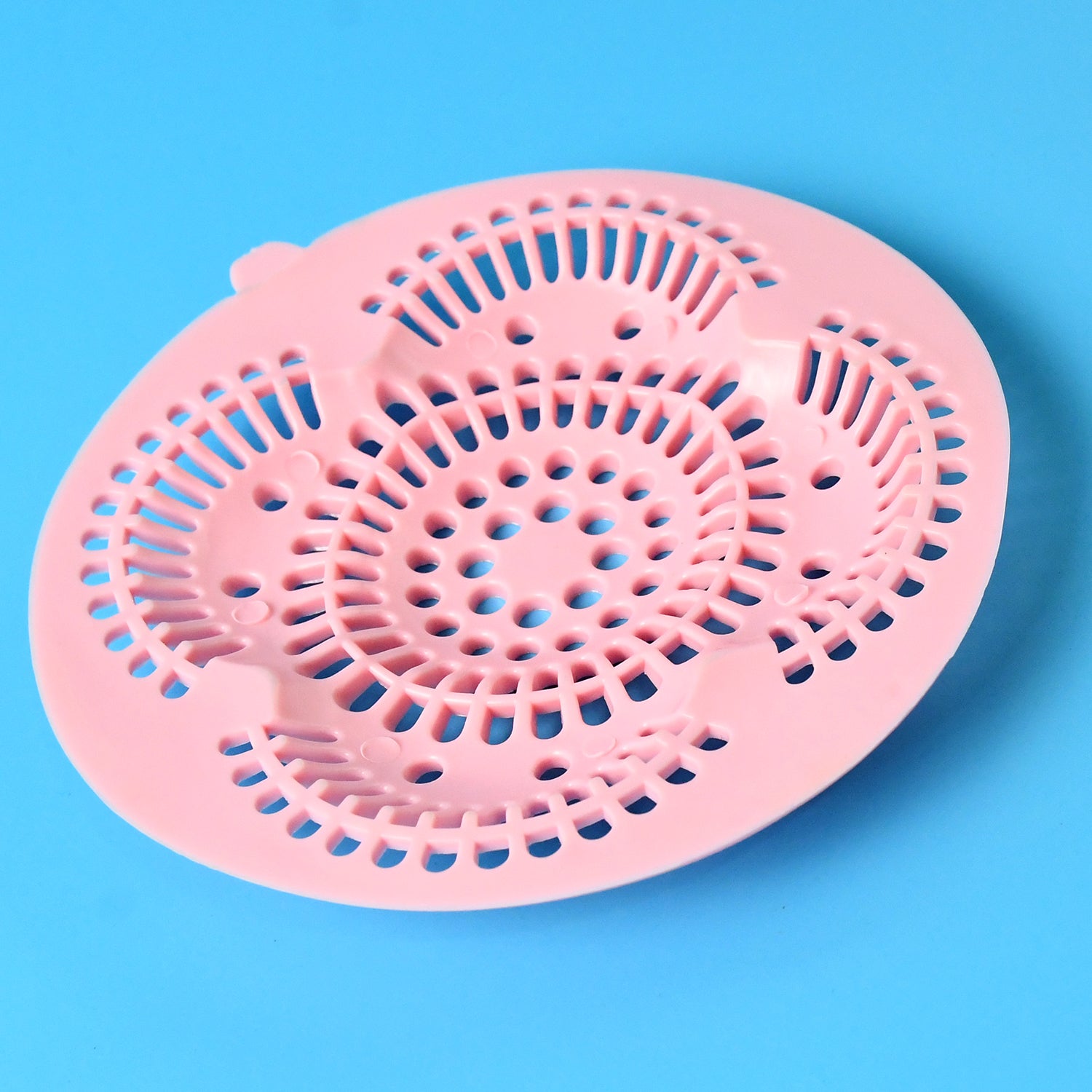 Wukusy silicone sink drain hair catcher and filter cover for home improvement, designed to prevent clogs and catch hair in the drain.