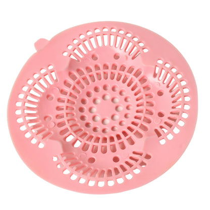 Wukusy silicone sink drain hair catcher and filter cover, versatile home improvement accessory, fits standard kitchen or bathroom drains.