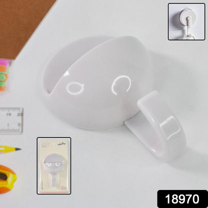 Wukusy heavy-duty self-adhesive hooks for wall, versatile home improvement hooks for hanging items securely