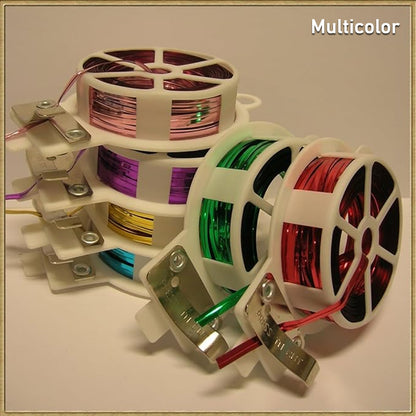 Wukusy multipurpose twist tie roll, 30m length, for home improvement and organizing, shown coiled in a spool.