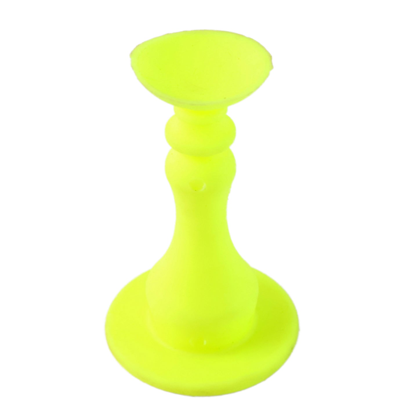 Neon yellow washing machine door holder by Wukusy, a door stopper designed to keep washing machine doors open.