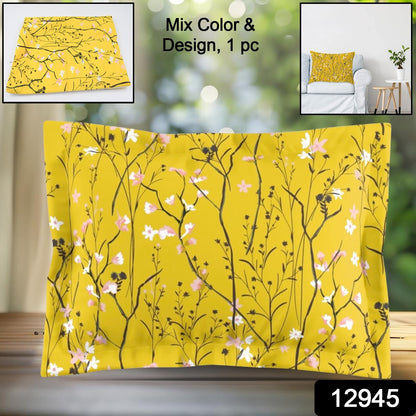 Wukusy home improvement pillow cover in mixed design and color, single decorative pillow cover for sofa or bed decor.
