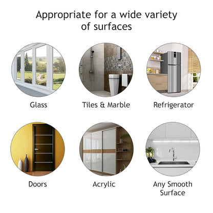 Wukusy waterproof plastic adhesive wall hook, 5.5 x 3.5 cm, designed for home improvement, oil-proof and easy to install.