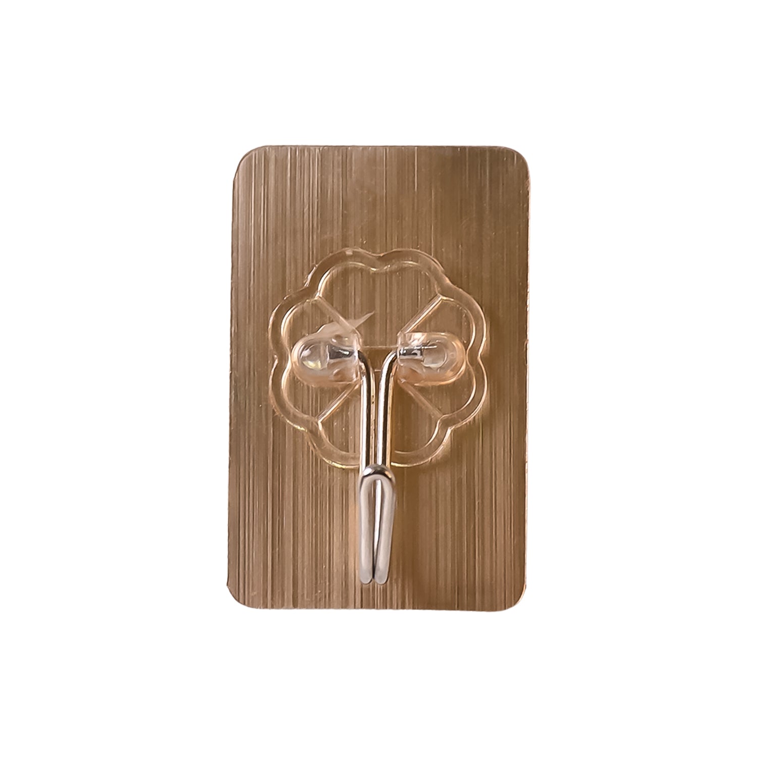 Wukusy plastic adhesive wall hook, waterproof and oil-proof, 5.5 x 3.5 cm, ideal for home improvement and hanging items.