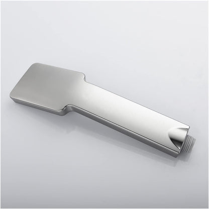 Wukusy plastic high-pressure handheld shower head for home improvement, showcasing the shower head with adjustable spray settings.