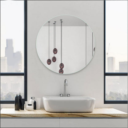 Plastic square 3D mirror wall sticker from Wukusy, showcasing a modern, reflective decorative piece for home improvement.