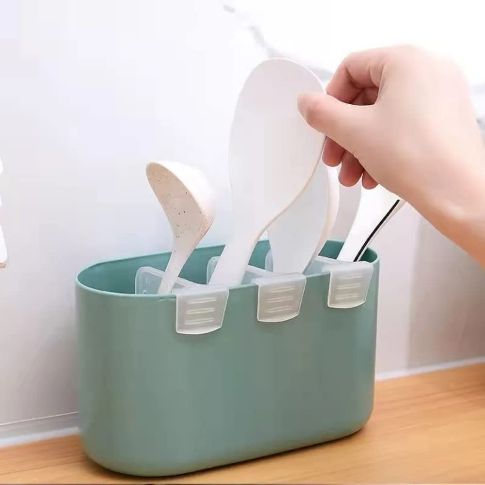 Wukusy plastic storage baskets for refrigerator organization, space allocator bins with partition clip for home improvement.