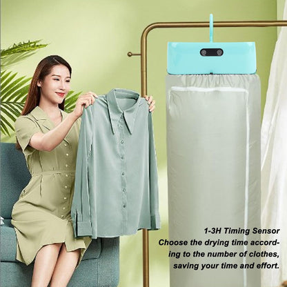 Wukusy portable clothes folding dryer for home use, compact and lightweight for easy drying and space-saving storage.