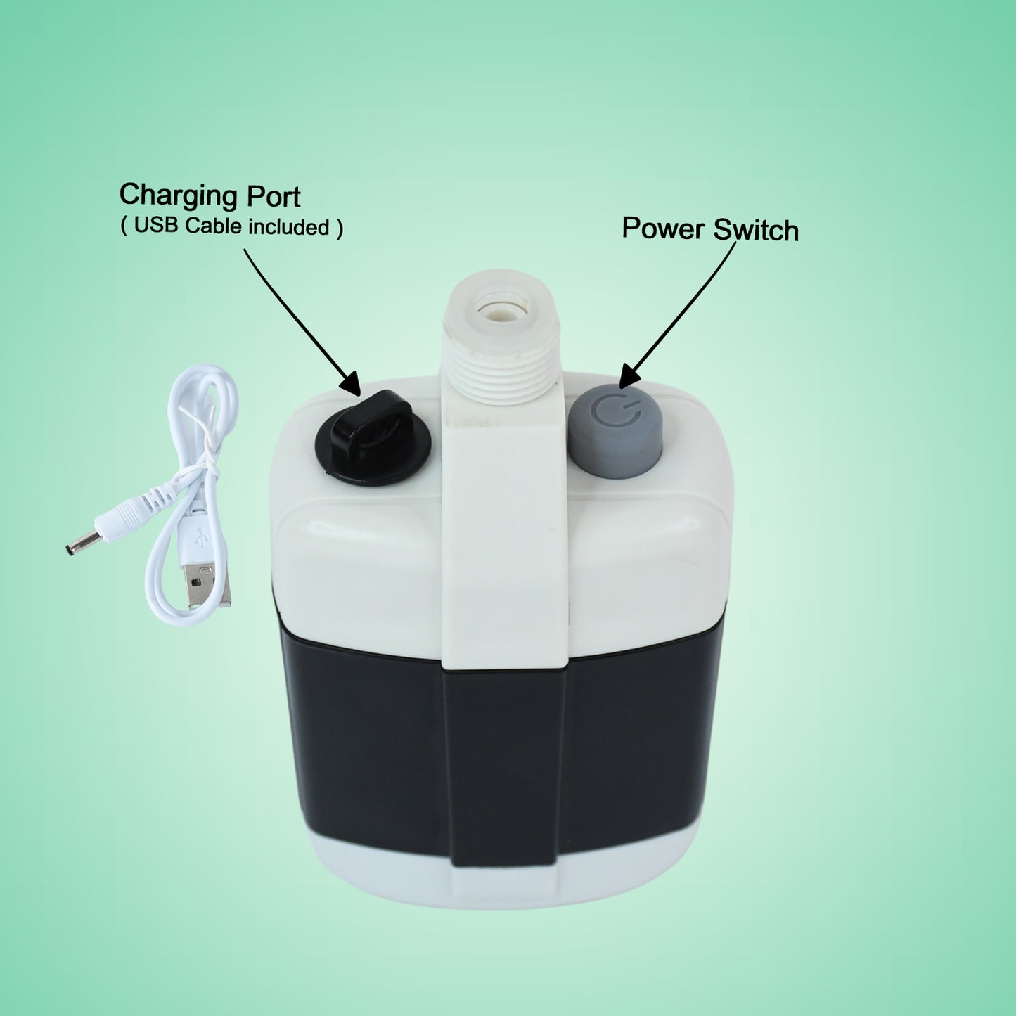 Portable outdoor shower kit by Wukusy, featuring a compact shower head, hose, and accessories for easy outdoor use.