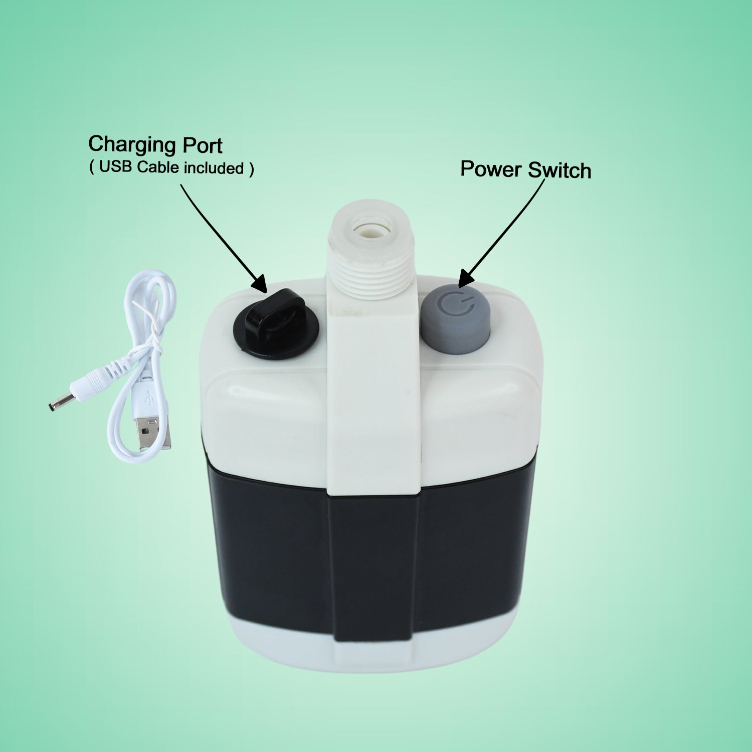 Portable outdoor shower kit by Wukusy, featuring a compact shower head, hose, and accessories for easy outdoor use.