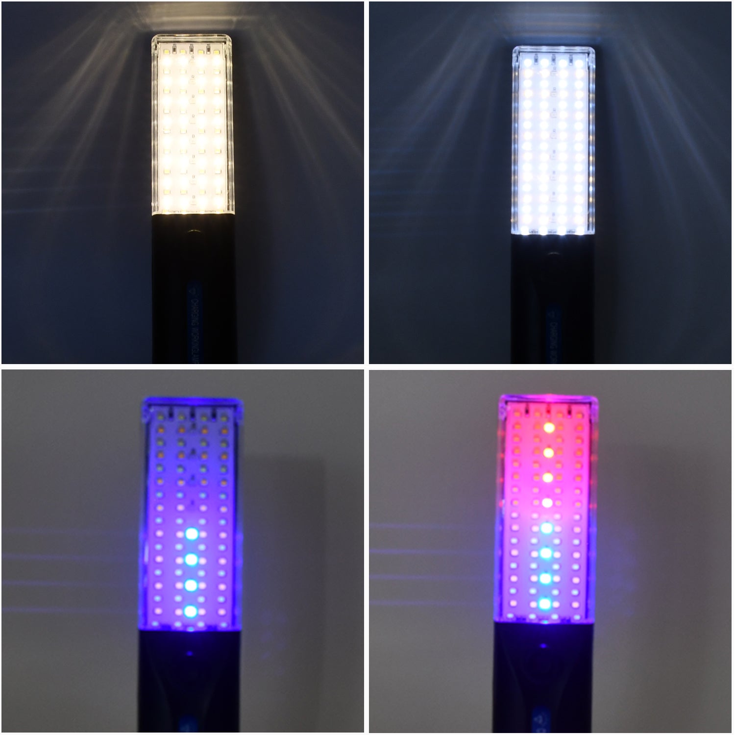 Wukusy portable solar LED lamp for emergency work lighting, compact design for home improvement and outdoor use.