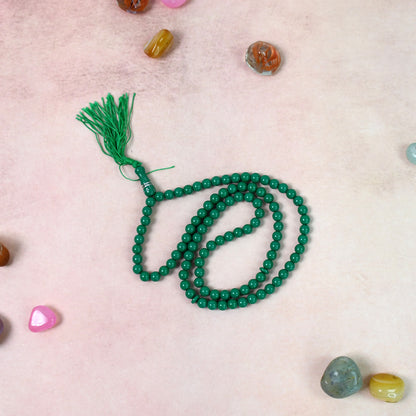 Wukusy Muslim prayer beads Tasbih with 99 beads, used for meditation and spiritual practice, shown in close-up.