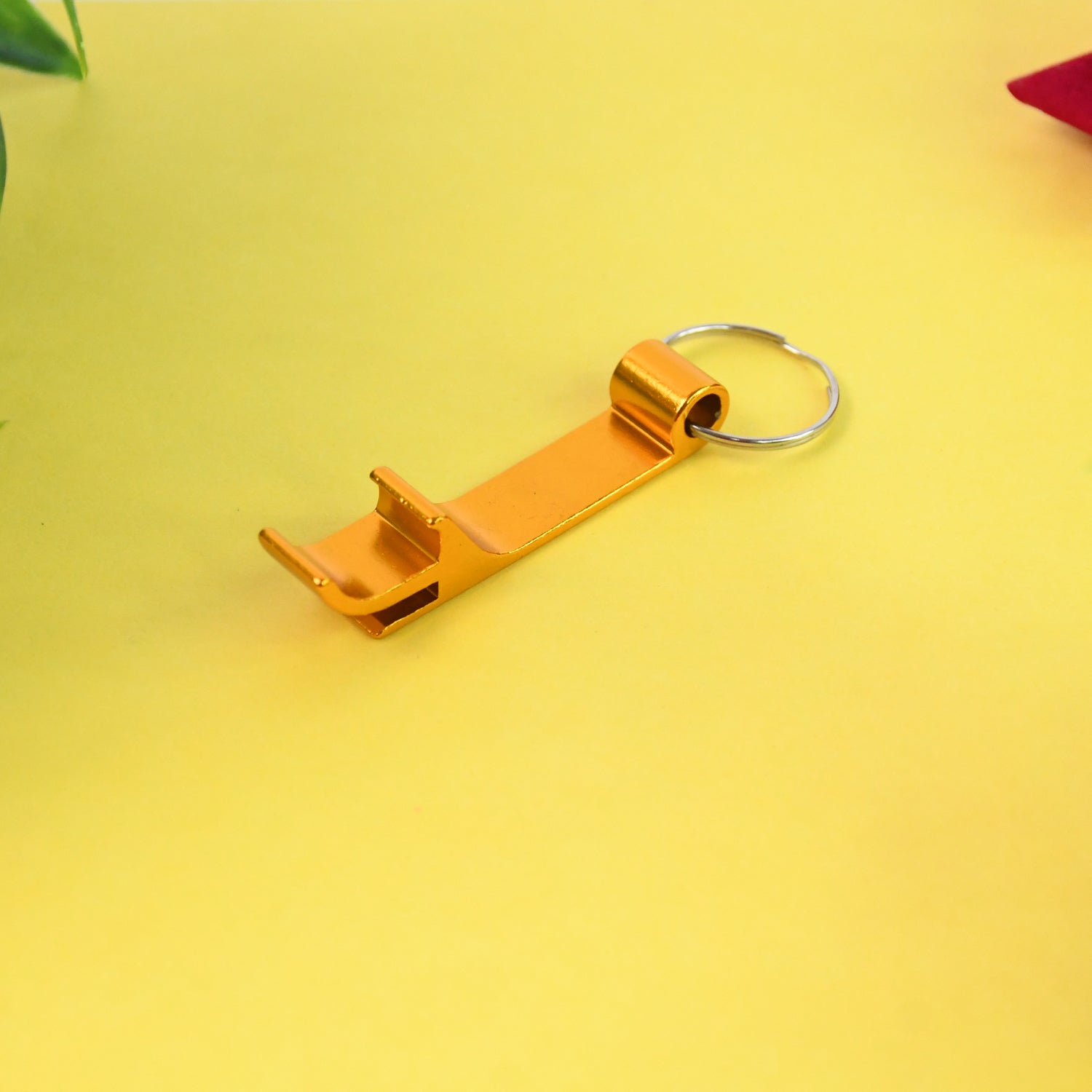 Wukusy stainless steel premium metal keychain with durable key ring for home improvement use.