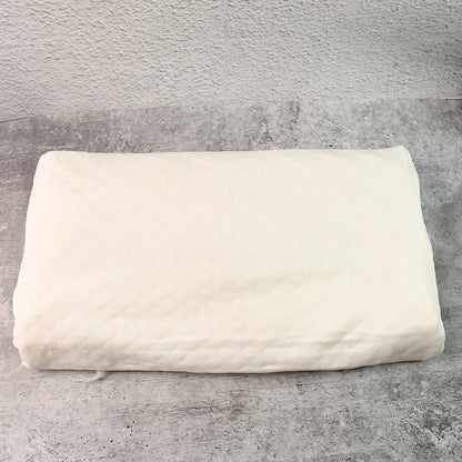 Wukusy orthopedic memory foam cervical pillow with contoured design, 48x27cm, for neck support and improved sleep comfort.