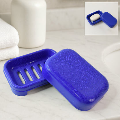 Wukusy premium rectangular plastic soap case for home improvement, designed to keep soap dry and organized.