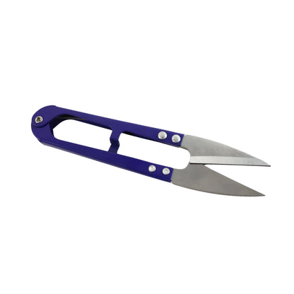 Wukusy premium sewing scissors with ergonomic handle for precise fabric cutting, ideal for home sewing projects.