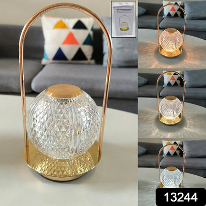 Wukusy rechargeable LED touch lamp, 7W with 1800mAh battery, ideal for home lighting and improvement.