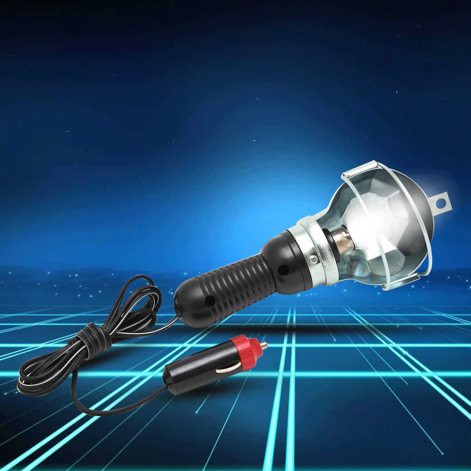 Wukusy repair work light, construction and hand lamp with adjustable brightness for night-time renovations and repairs.
