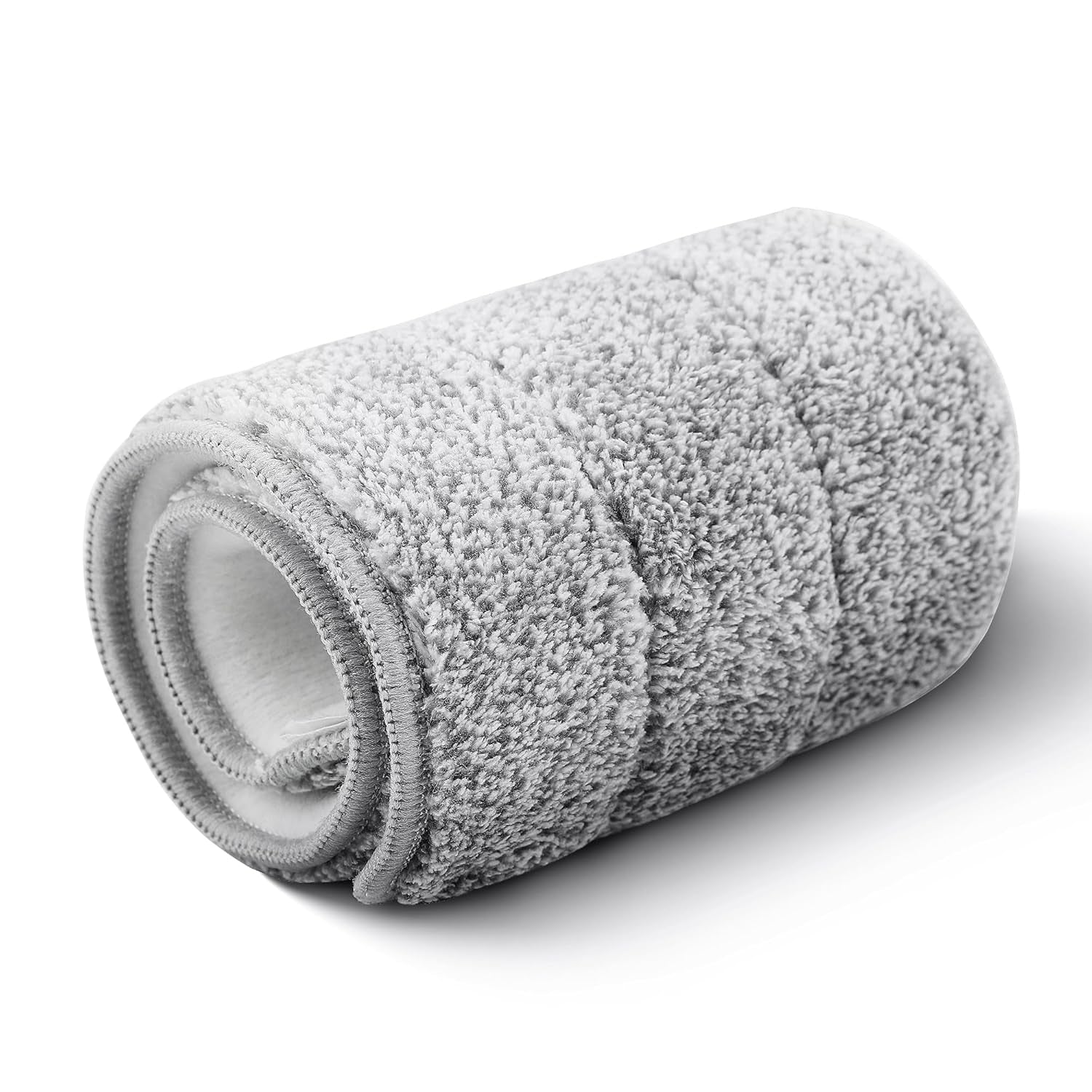 Wukusy reusable microfiber mop pad replacement for home cleaning, soft and absorbent for effective floor mopping.