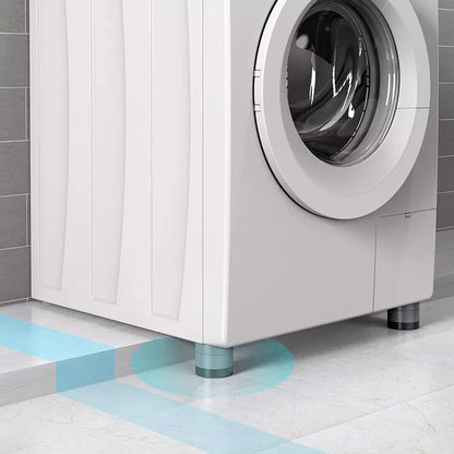 Set of four Wukusy round washing machine support pads for stability and vibration reduction in home improvement projects.