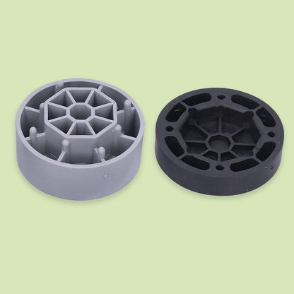 Set of four Wukusy round washing machine support pads for stable appliance placement and vibration reduction in home improvement.