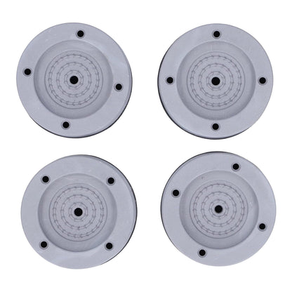 Set of four Wukusy round washing machine support pads for home improvement, providing stability and vibration reduction.