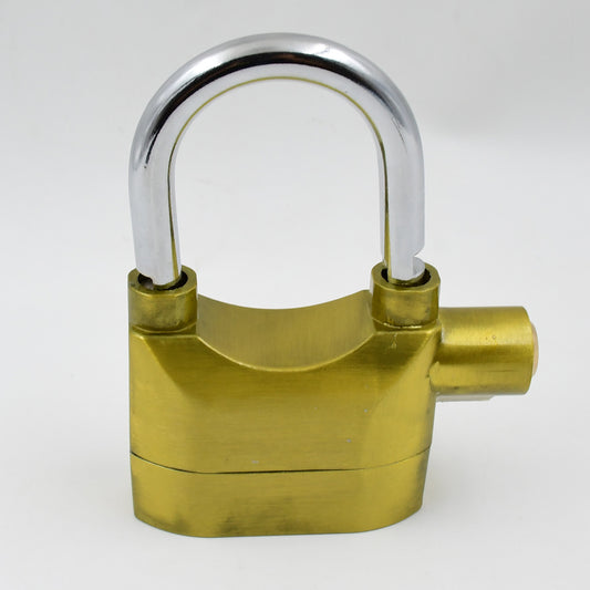 Wukusy security alarm metallic lock system with 3 keys, home improvement, set in mixed colors, secure door locking system