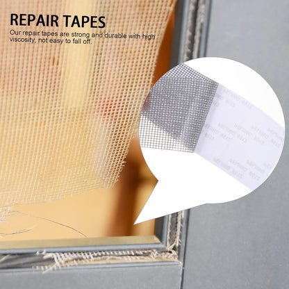 Wukusy self-adhesive mosquito net repair tape, 2m x 5cm roll, for home improvement and mosquito net patching.