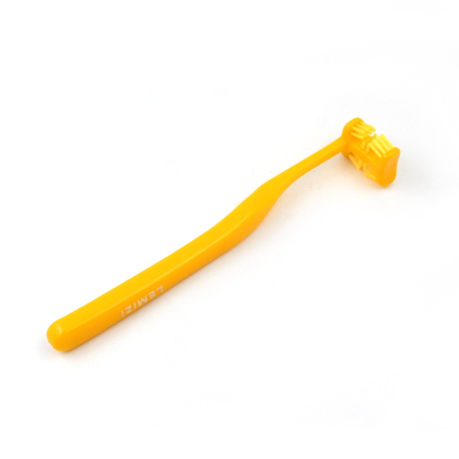 Wukusy six-sided soft toothbrush with antibacterial bristles for comprehensive dental cleaning, single piece shown on a white background.