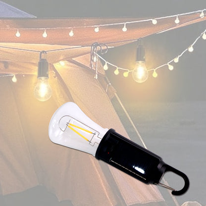 Wukusy solar USB rechargeable LED hanging camping lantern light, compact and bright for outdoor home improvement use