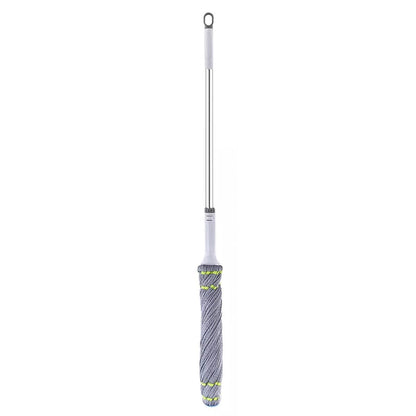Wukusy Squeeze Twist Mop with stainless steel handle, self-wringing design for efficient cleaning and easy use at home.