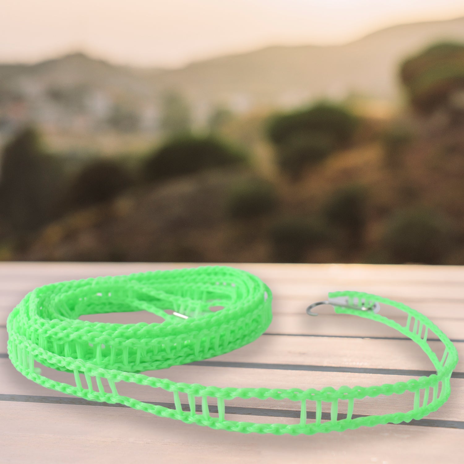 Stainless steel clothes pegs with one rope for hanging laundry, ideal for home improvement by Wukusy.