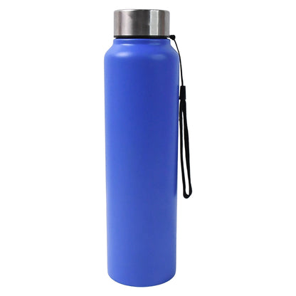 Wukusy stainless steel double wall vacuum-insulated water bottle, 1000 ml, sleek design for hot and cold drinks at home or on the go.