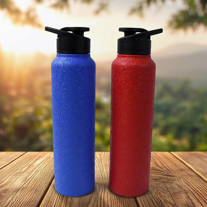 Wukusy stainless steel 1000ml fridge water bottle in mixed colors, ideal for home improvement and everyday hydration.
